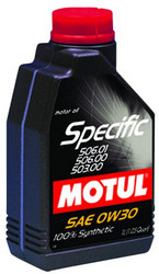 ������ �������� ����� Motul Specific VW 506.01-506.00-503.00 ������������� | ������� 101169