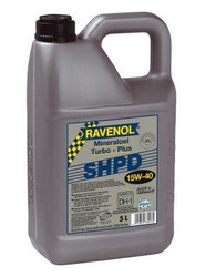 ������ �������� ����� Ravenol Turbo-PLUS SHPD 15W40, 5� ����������� | ������� 4014835370135