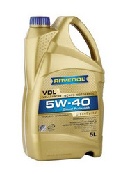 ������ �������� ����� Ravenol VDL SAE 5W-40 ������������� | ������� 4014835723757