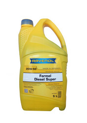 ������ �������� ����� Ravenol Formel Diesel Super SAE 20W-50 ����������� | ������� 4014835726451