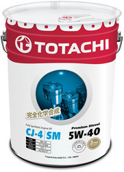 ������ �������� ����� Totachi Premium Diesel Fully Synthetic CJ-4/SM 5W-40, 20� ������������� | ������� 4562374690769