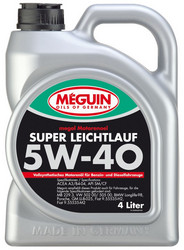 ������ �������� ����� Meguin Megol Motorenoel Super Leichtlauf 5W-40 ������������� | ������� 4355