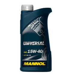 ������ �������� ����� Mannol Universal SAE 15W/40 ����������� | ������� 4036021100258