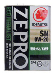 ������ �������� ����� Idemitsu Zepro ECO MEDALIST 0W-20  | ������� FIA88486L4L