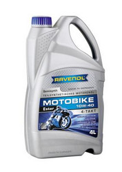 ������ �������� ����� Ravenol Motobike 4-T Ester 10W-40 ����������������� | ������� 4014835731196