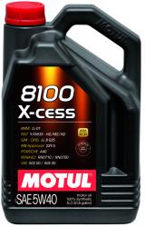 ������ �������� ����� Motul 8100 X-cess 5W-40 5L ������������� | ������� 102870