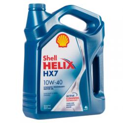 SHELL  550040315 Helix HX7 10W40 CF/SN A3/B4 ����� �������� ����������������� 4L