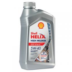 SHELL  550050426 HELIX HIGH-MILEAGE 5W40 SN A3/B4 ����� �������� ������������� 1L
