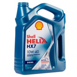 SHELL  550040428 Helix Diesel HX7 10W40 CF A3/B4 ����� �������� ����������������� 4L