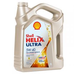 SHELL  550040755 Helix Ultra 5W40 CF/SN B3/A3/B4 ����� �������� ������������� 4L